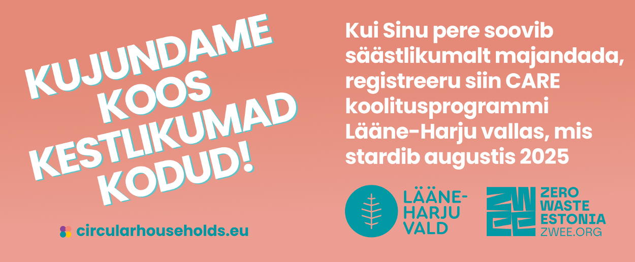 Kujundame koos kestlikumad kodud plakat