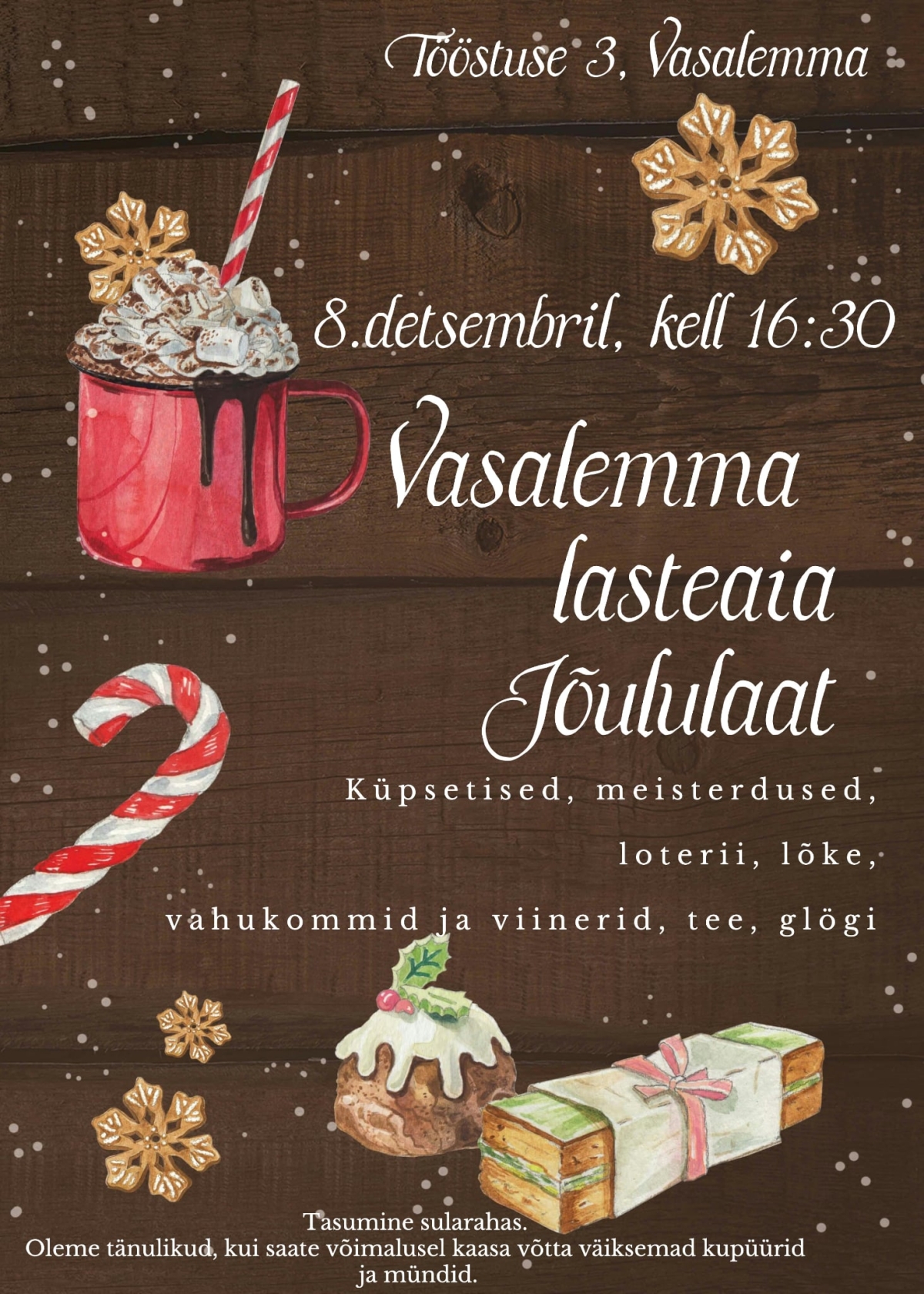 Vasalemma lasteaia Jõululaat