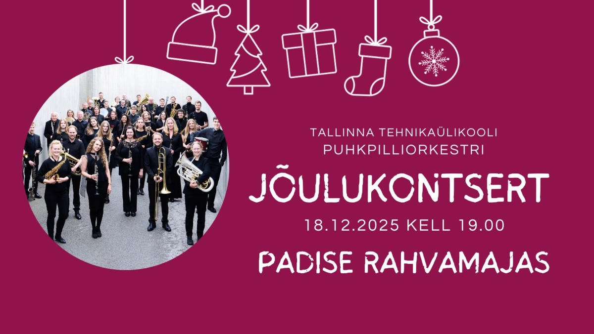 Jõulukontserti plakat