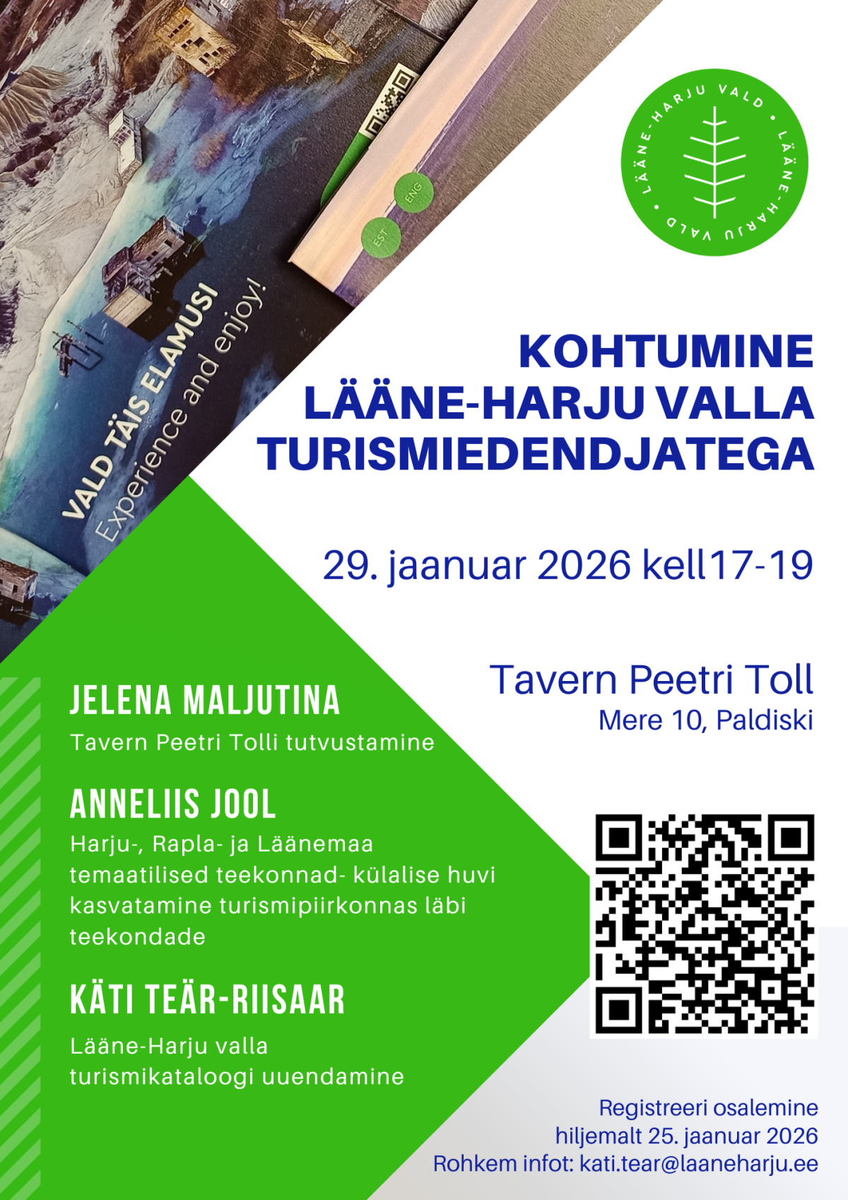 Kohtumine turismiesindajatega plakat