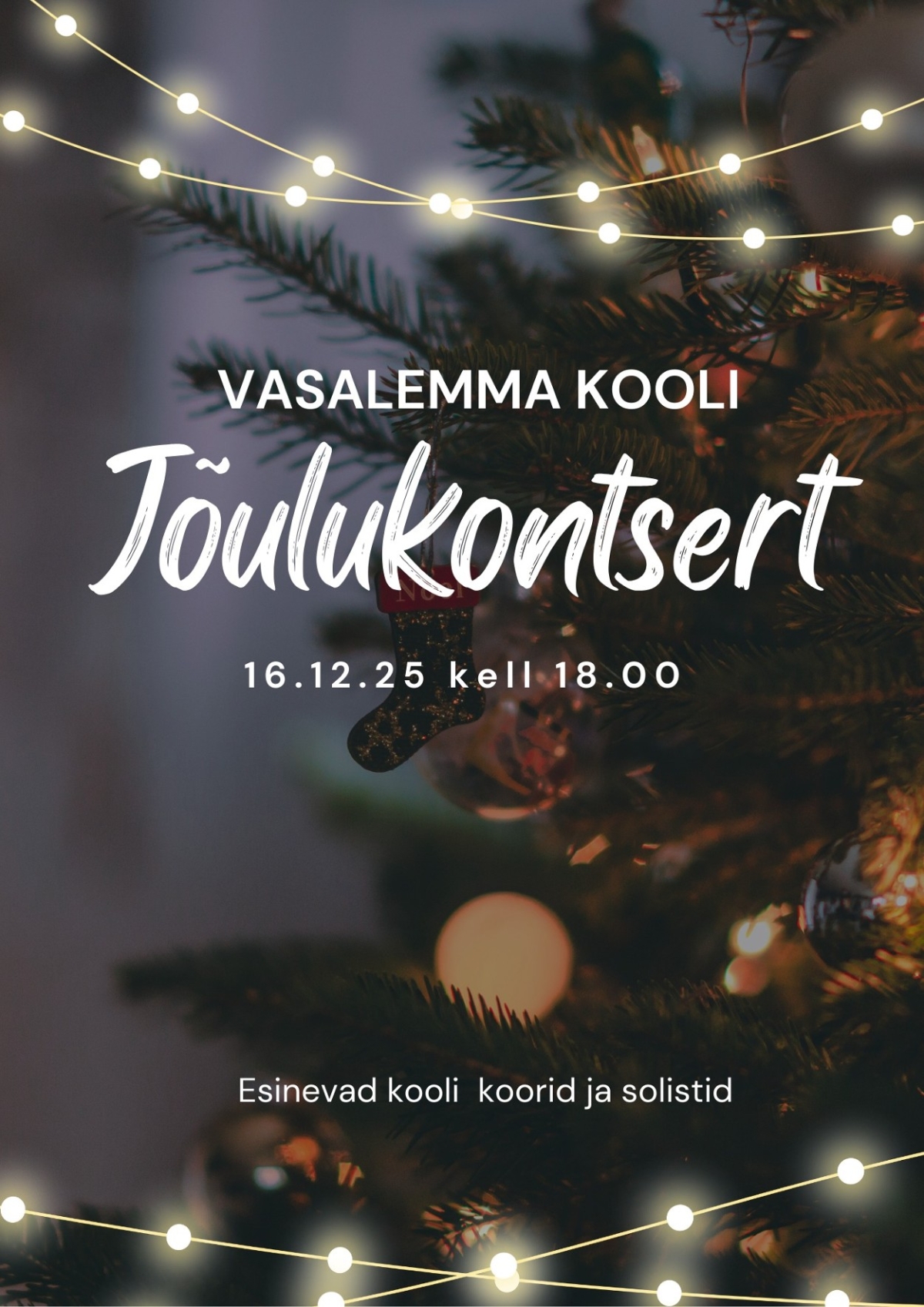 Vasalemma kooli jõulukontsert