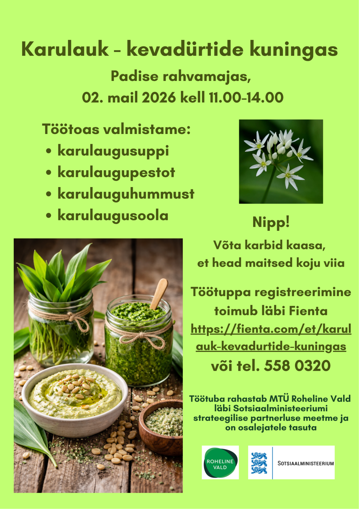 Töötoa plakat