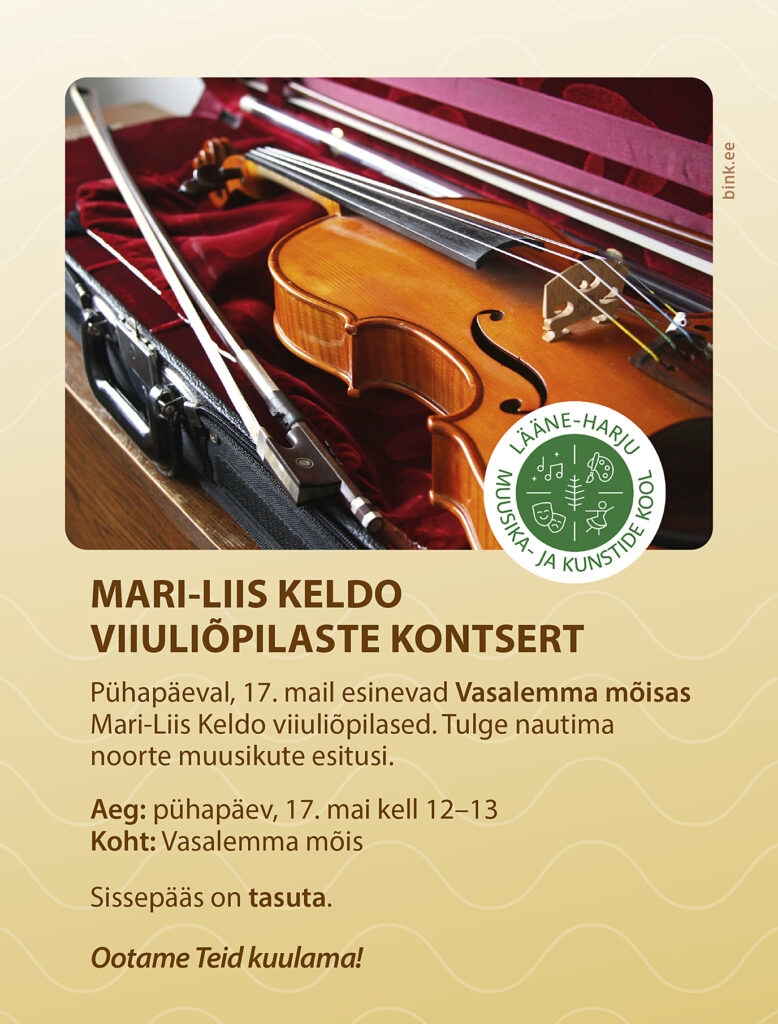 Lääne-Harju Muusika- ja Kunstide kooli kontsert